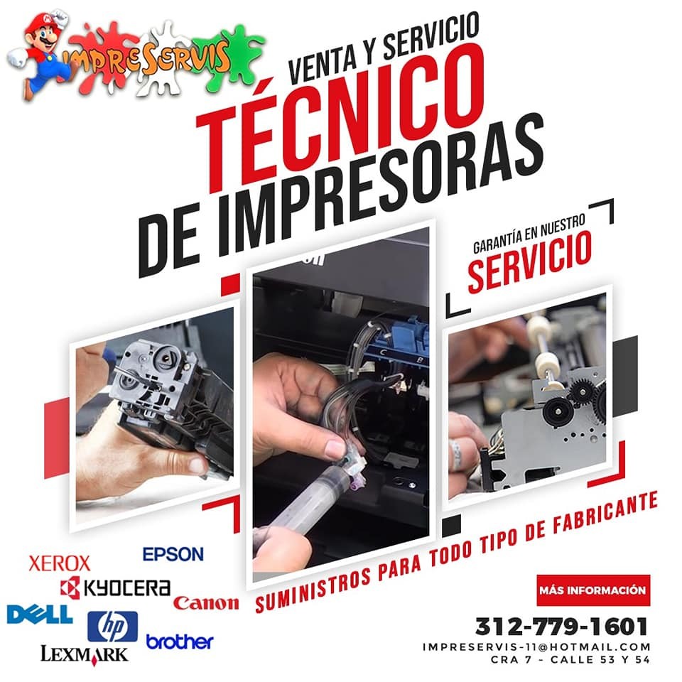 Servicio técnico de impresoras